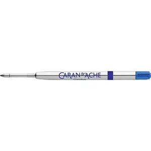 Caran d'Ache ink refill for 849 ballpoint pen, F tip, blue