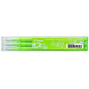 Стержень для шариковой ручки PILOT Frixion PIRBLS-FR7-SG-S3 — стираемые зеленые чернила, сменный стержень