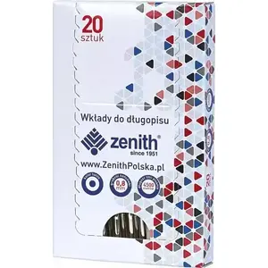 Pildspalvas pildījums ZENITH 4/20, zils tints, 20 gab.