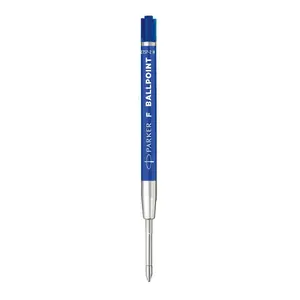 Ballpoint pen refills TEKA Parker Quinkflow Fine blue, 2 pcs, fine tip