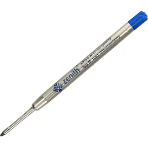 Tinte pildījums pildspalvai ZENITH WIKR-076898 — zilas tinte, nomaiņāms uzgalis