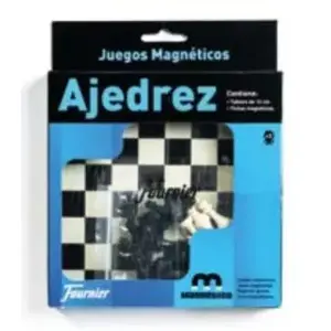 Chess set Samo-pol Fournier F28982 — square board, black and white