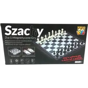 Magnetic 3-in-1 Game Set Pro Kids — Pro Kids Szachy 3w1 Magnetyczne (MPN 319668)