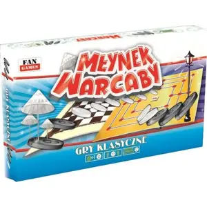Board game Artyk Warcaby i Młynek – Artyk ART L1325, traditional checkers and nine men's morris set