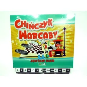 Board game set Artyk Chińczyk & Checkers FN-6 – classic multiplayer family game set