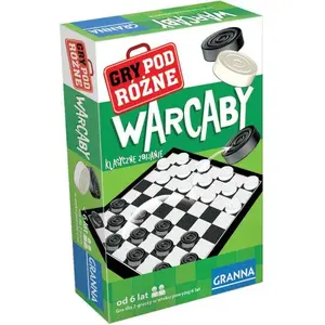 Настольная игра Granna Warcaby (00209) — классические шашки от Granna