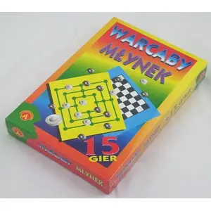 Board game Alexander Warcaby Młynek (0077) – traditional strategy game set