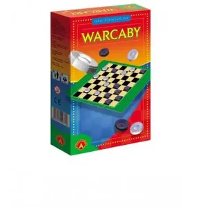 Board game Alexander Warcaby mini — Travel/pocket, 8×8 board, for ages 5+