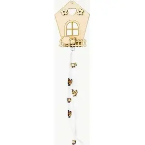 Wooden Hanging Decoration FANDY Domek — decorative wooden house ornament