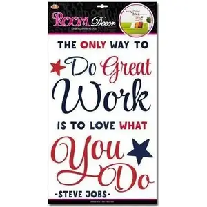 Wall Decoration Marko DY0303 — decorative wall plaque 'Do great work' by Marko