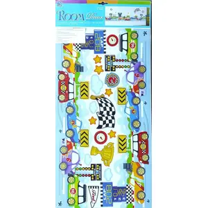 Wall Decal TEKA 'Naklejki na ścianę wyścig' – TEKA model 569984, decorative racing-themed wall sticker