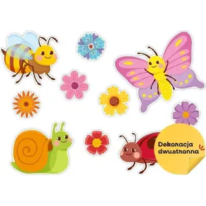 Spring decoration set LearnHow A3, 10 pieces