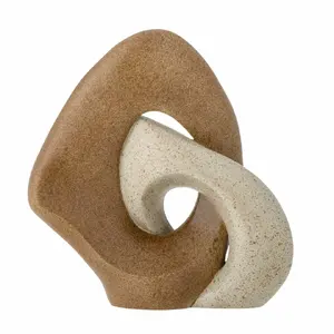 Decorative figurine Bloomingville Esad Deco — brown polyresin, 80×205×215 mm, 1 pc