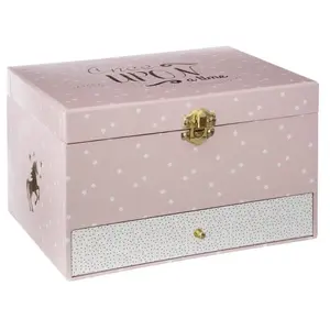 Musical box ATMOSPHERA 158544 — wooden music box, 215×165×138 mm