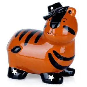 Ceramic Piggy Bank Art-Pol VILDE Tiger 10.5×17 cm — decorative savings jar for children and adults