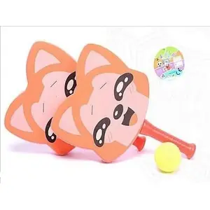Adar foam paddle racket set with balls - recreational foam rackets set