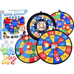 Комплект мишеней 4 шт Jokomisiada GR0514 — игра с мячами на липучке