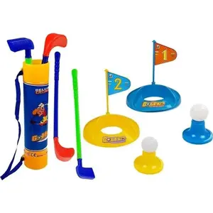 Набор для мини-гольфа LEANToys Zestaw do mini-golfa – переносной детский набор