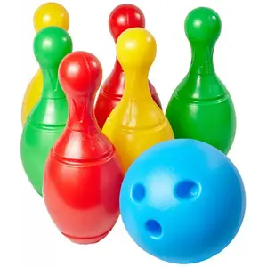 Bolo komplekts Fancy Toys Kręgle modelis 2780 — bērnu plastmasas kegli un bumba
