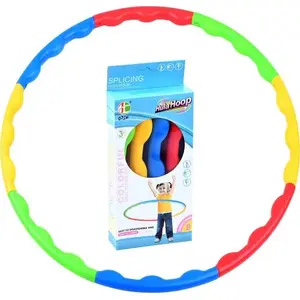 Hula Hoop folding colorful exercise hoop Jokomisiada SP0692 – portable foldable fitness hoop