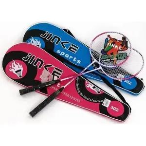 Badminton set Adar 493063 with carrying case — single piece