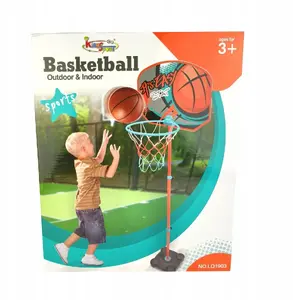 Basketbola groza statīvs INNE, modelis 95069100 — pārnēsājama stāvoša groza komplekts kastē