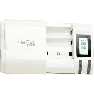Battery charger Hähnel Powerstation Unipal Plus II — compact universal charger for AA/AAA and camera batteries