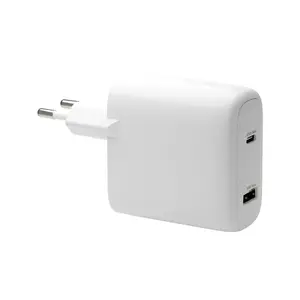 Charger d bramante re-charge Pro EU – Indoor AC 110–240V, USB‑C 65W + USB‑A 18W, White
