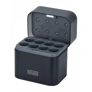 Battery Charger CSL Computer NL4662 — 8-channel charger for Li-ion and Ni-MH batteries
