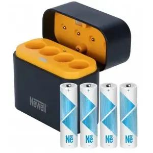 Battery charger Varta 4-channel NL4615 for Li-ion batteries with 4 × AA 2200 mAh rechargeable cells