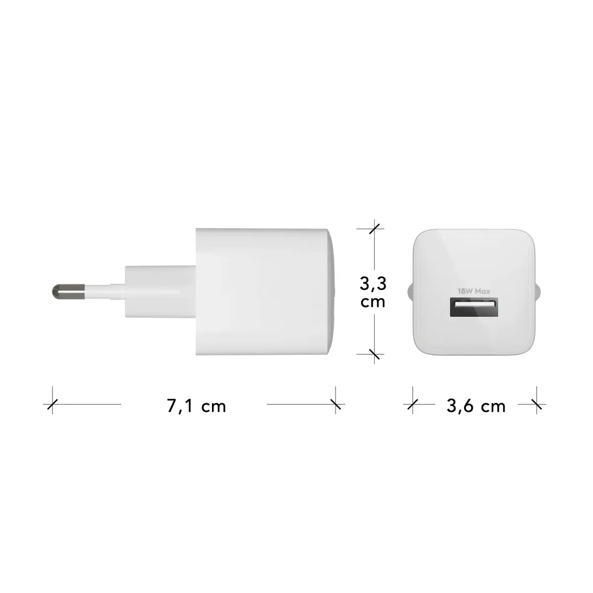 d bramante EU Wall Charger USB-A 18W Photo 5