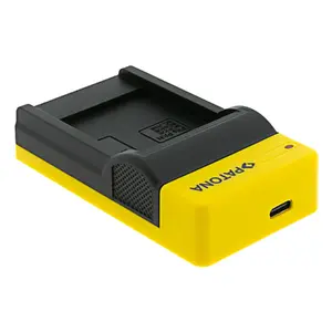 Зарядное устройство PATONA 151549 USB для Panasonic, вход 5 В, выход 8.5 В, однослотовое, жёлто-черное