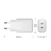 d bramante re-charge Pro sienas lādētājs 2×USB‑C 25W Photo 5