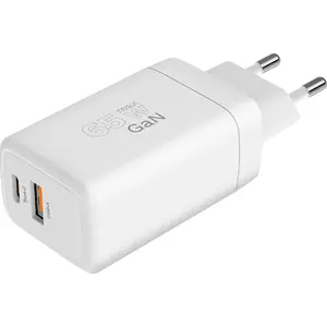Wall Charger Kruger & Matz 65W GaN with Power Delivery and Quick Charge KM0857