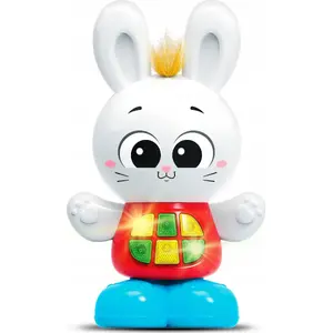 TEKA Skoczek króliczek детская игрушка — модель 587412, плюшевый зайчик-прыгун