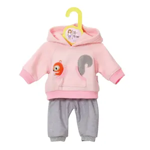 Leļļu apģērbu komplekts ZAPF Dolly Moda Joggingsuit rozā lellēm 38–46 cm