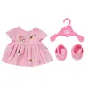 Lelles kleita ZAPF BABY born Bear Dress Outfit Photo 2