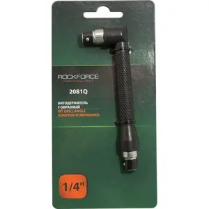 Adapter angle for 1/4" drive accessories Rockforce RF-2081Q