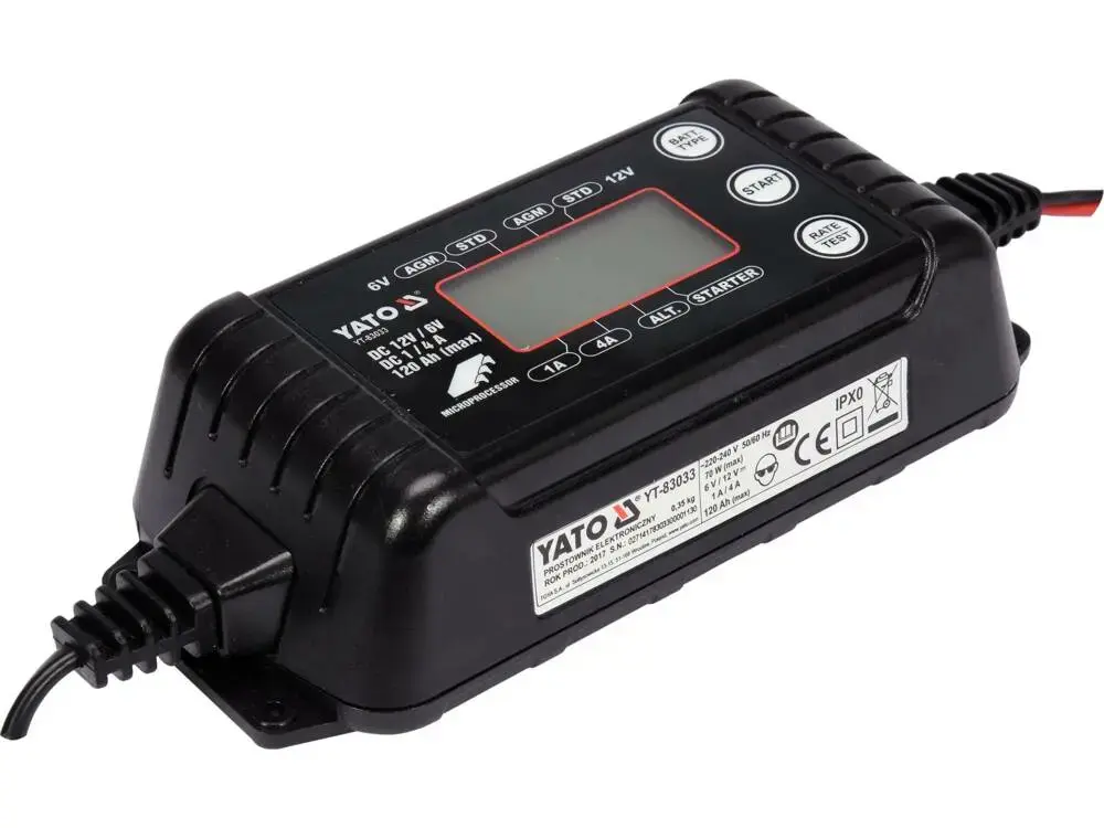 YATO YT-83033 vehicle battery charger Photo 3