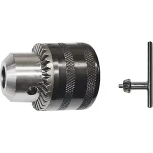 Urbjmašīnas skava 13 mm 1/2" AWTools AW40525 — zobrata tipa ar atslēgu