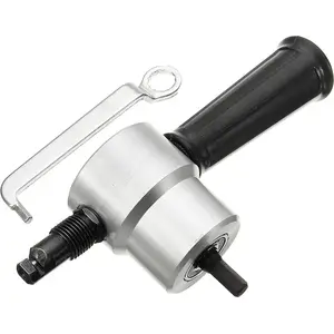 Cutting Attachment for Drill Silver OT143 — Sheet Metal Shears for Electric Drill