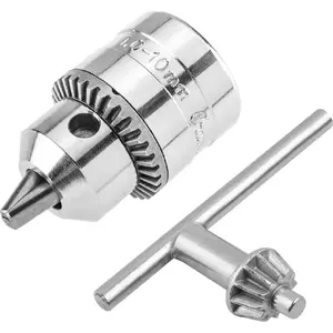Drill chuck GRAPHITE 56H631 key-operated 3/8"x24 thread, 10.0 mm capacity