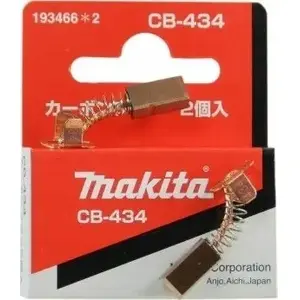 Угольные щётки Makita CB-434 (M193466-2) — комплект 2 шт., запасные щётки для двигателя