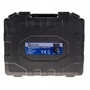 Carrying Case for GEKO Cordless Screwdriver G80611 — Protective Storage for Battery-Powered Screwdriver and Accessories