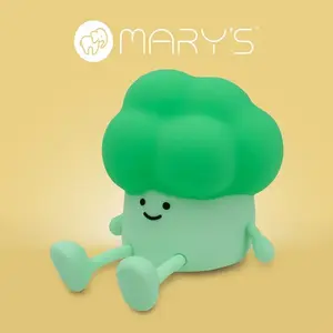 Baby night-light Marys MW61290 freestanding, green, cool white 6500K, 2.5W, USB rechargeable, built-in battery