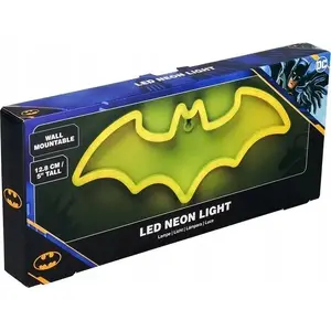 Sienas neona LED lampa Paladone DC Comics Batman — sienas apgaismojums, dekoratīvs neons