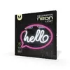 TelForceOne Forever Light Neon LED HELLO light figure Photo 2