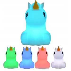 Night Lamp for Children ATMOSPHERA Silicone Color-Changing Unicorn 1200mAh