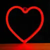 TelForceOne Forever Light Neon LED HEART red FLNEO7 Photo 2