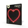 TelForceOne Forever Light Neon LED HEART red FLNEO7 Photo 3